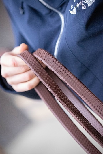 rubber reins