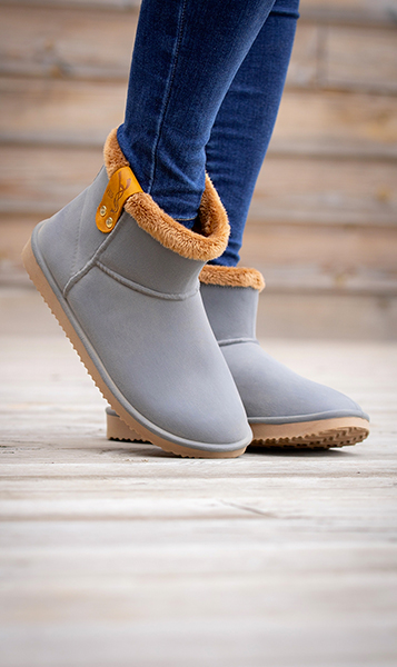 Les boots fourrées